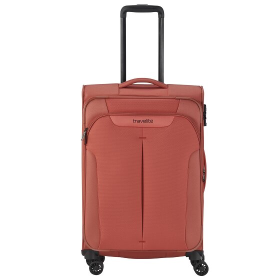 Travelite Croatia 4 wheels Suitcase set 3-piece with expansion pleat