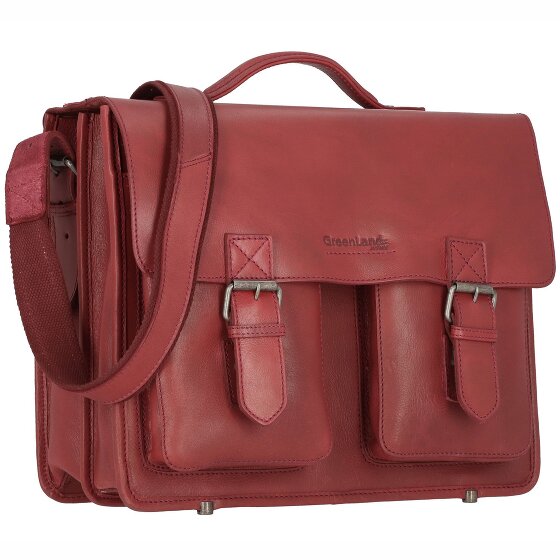 Greenland Nature Briefcase Genuine Leather 39 cm
