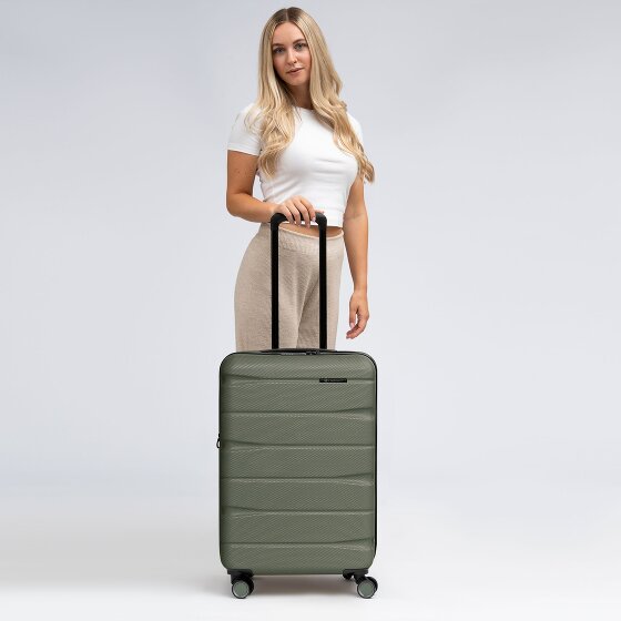 Franky Munich 4.0 4-wheeled trolley M 66 cm with expansion fold
