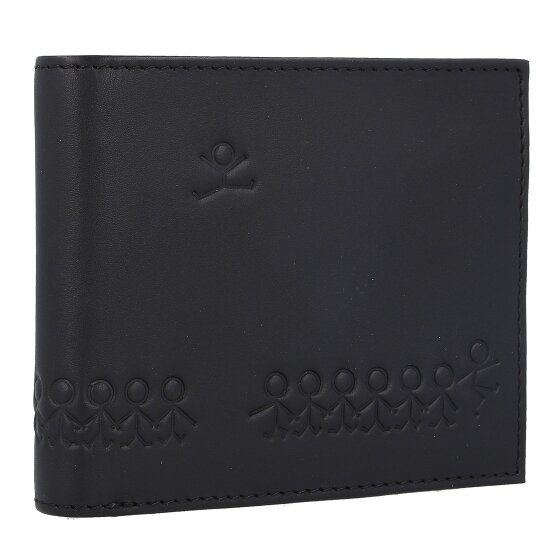oxmox Leather Wallet RFID protection Leather 12 cm