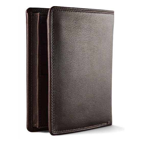 Braun Büffel Golf 3.0 Wallet RFID protection Leather 11 cm