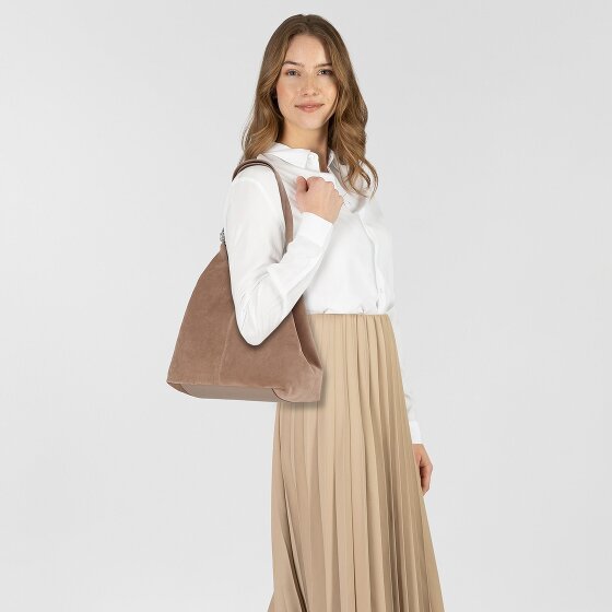 Coccinelle C-Easy Shoulder Bag Genuine Leather 36 cm