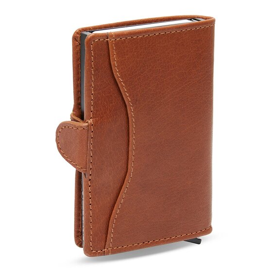 The Chesterfield Brand Albury Credit card case RFID protection Genuine Leather 7 cm