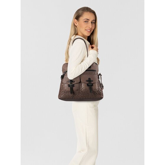 Harbour 2nd Urban Poets Alexandra-Up Shoulder Bag Genuine Leather 29 cm