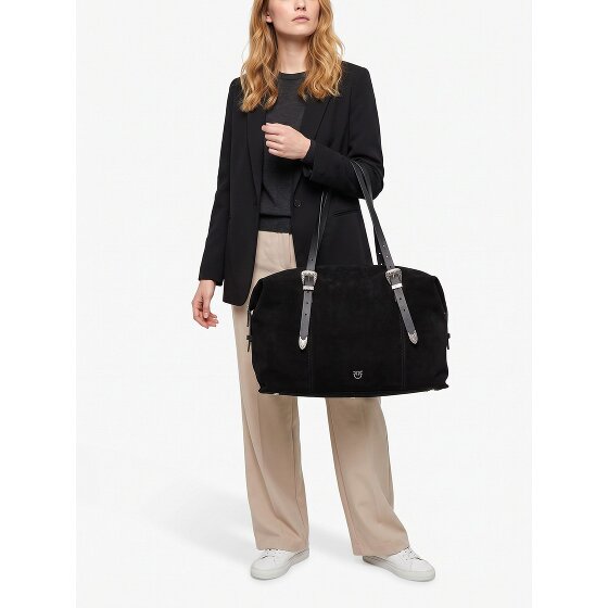 PINKO Shopper Bag Genuine Leather 66 cm