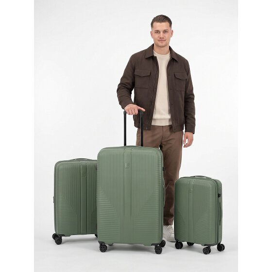 Travelite Air Stripe 4 wheels Suitcase set 3-piece Expandable