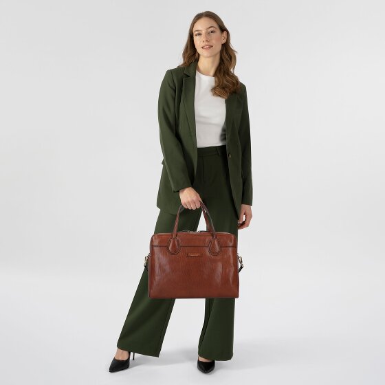 The Bridge Elettra Briefcase Leather 36.5 cm Laptop compartment