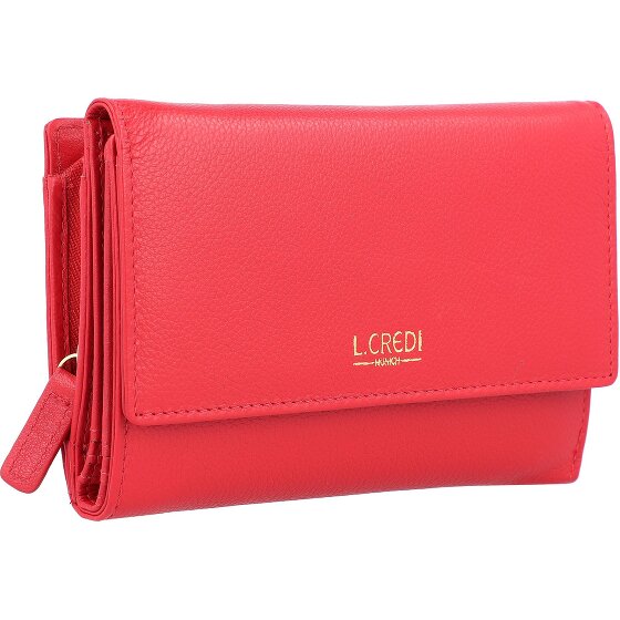 L.Credi Evelyn Wallet RFID protection Genuine Leather 14.5 cm