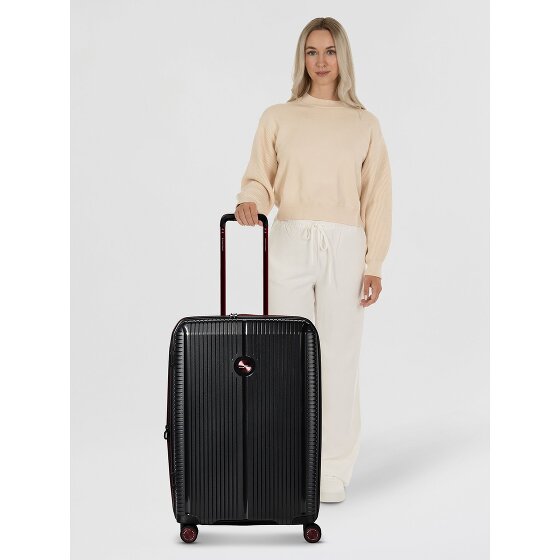 Polestream Paris 4 wheels Trolley 69 cm with expansion pleat