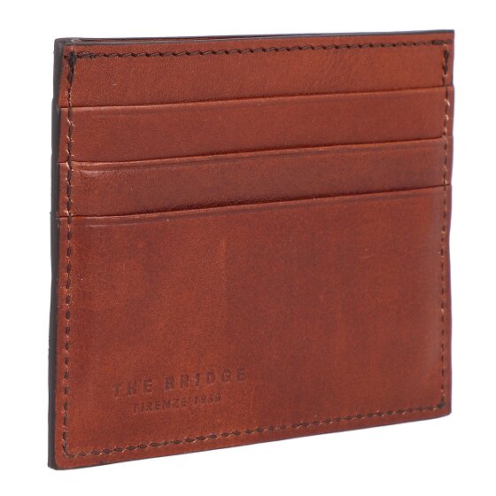 The Bridge Vespucci credit card case leather 10 cm
