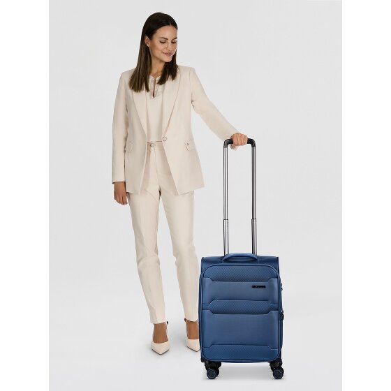 Cocoono Mauritius 4 wheels Cabin trolley S 58 cm with expansion pleat