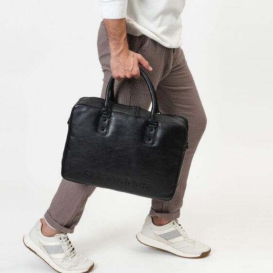Farmhood Memphis Briefcase Leather 42 cm Laptop compartment