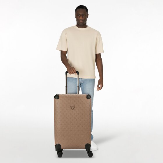 Guess Wilder 4 wheels Trolley 64 cm with expansion pleat