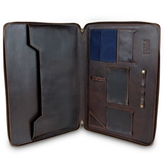 Buckle & Seam Ralph briefcase leather 36 cm