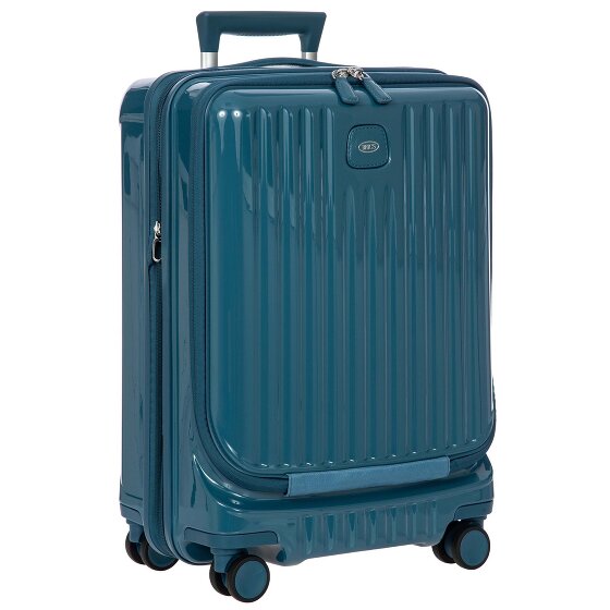 Bric's Positano 4 wheels Cabin trolley 55 cm with expansion pleat