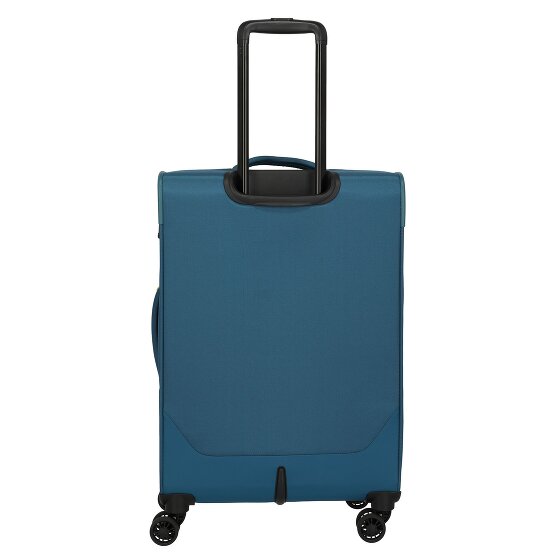 Travelite Umbria 4 wheels Suitcase set 3-piece with expansion pleat