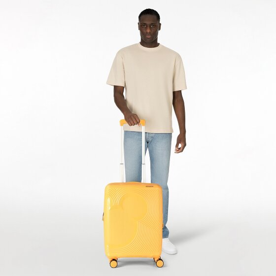 American Tourister Mickey Magic 4 wheels Cabin trolley 55 cm with expansion pleat