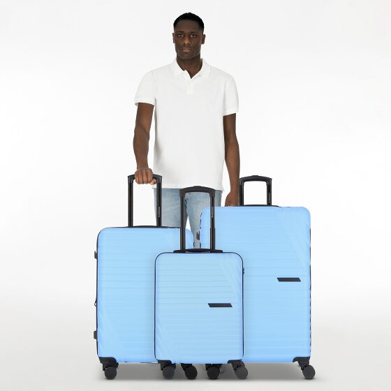 Cocoono Larnaka 4 wheels Suitcase set 3-piece with expansion pleat