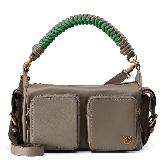 PINKO Cargo Shoulder Bag Leather 31 cm