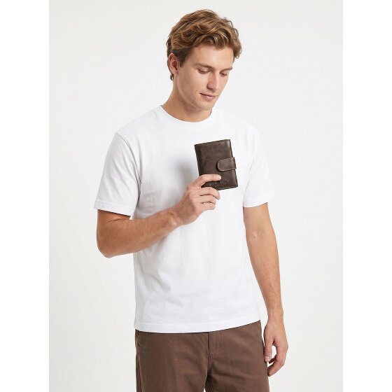 Greenburry Newport Wallet RFID protection Genuine Leather 9.5 cm