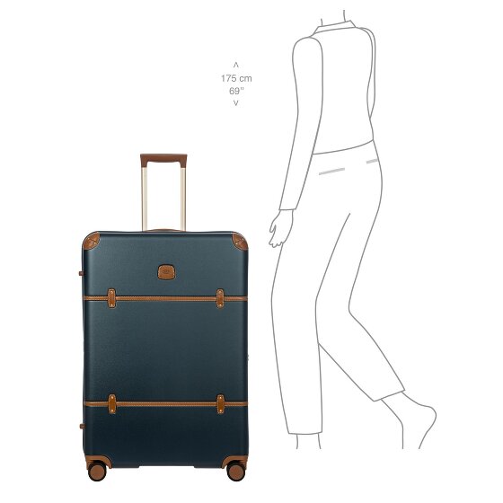 Bric's Bellagio 4 wheels Trolley 82 cm with expansion pleat