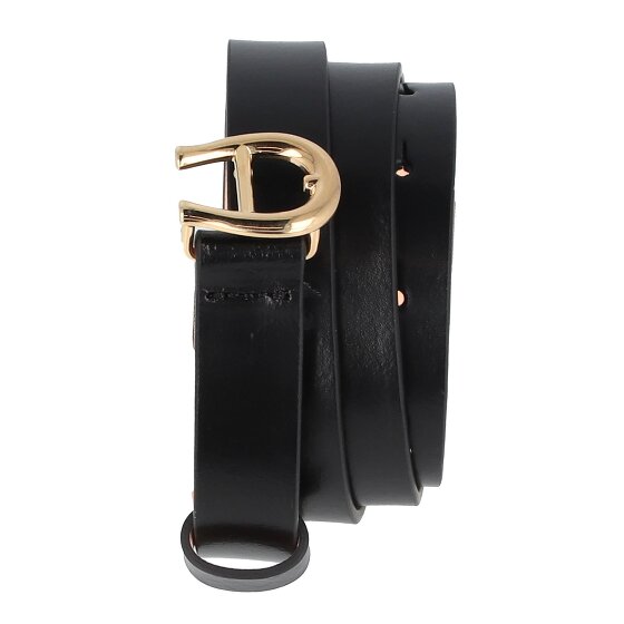 Aigner Logo belt leather