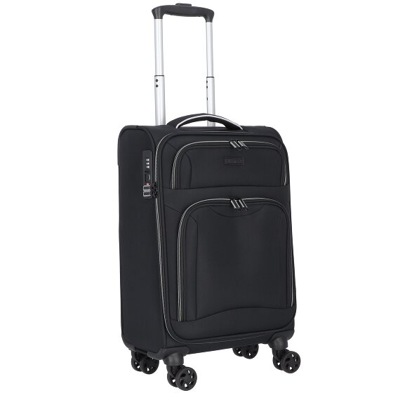 d&n Travel Line 9204 4 wheels Cabin suitcase 55 cm