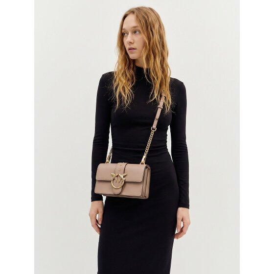 PINKO Love One Shoulder bag Genuine Leather 21 cm