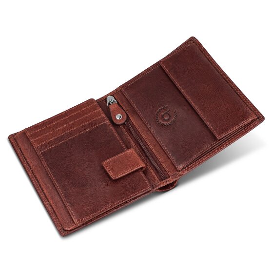Bugatti Valencia Wallet RFID protection Leather 10 cm