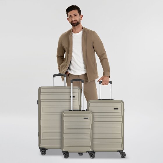 Worldpack New York 2.0 4 wheels Suitcase set 3-piece