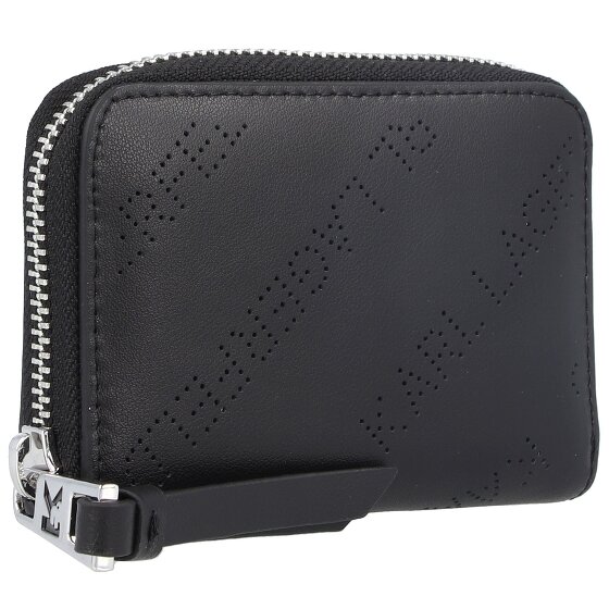Karl Lagerfeld Punched wallet leather 10.5 cm