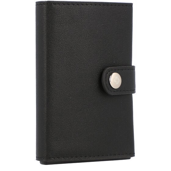 Samsonite Alu Fit credit card case RFID leather 6.5 cm