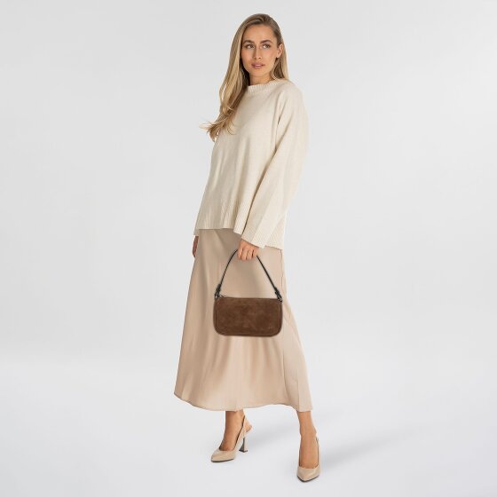 Liebeskind Monogram Shoulder Bag Leather 23.5 cm