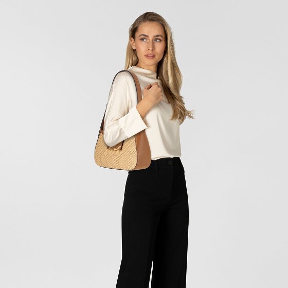 Karl Lagerfeld Signature Shoulder Bag Leather 25.5 cm