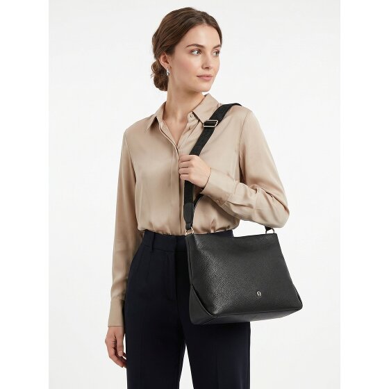 Aigner Paola Handbag Genuine Leather 31 cm