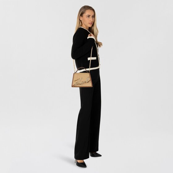 Karl Lagerfeld Signature 2.0 Handbag Leather 18 cm