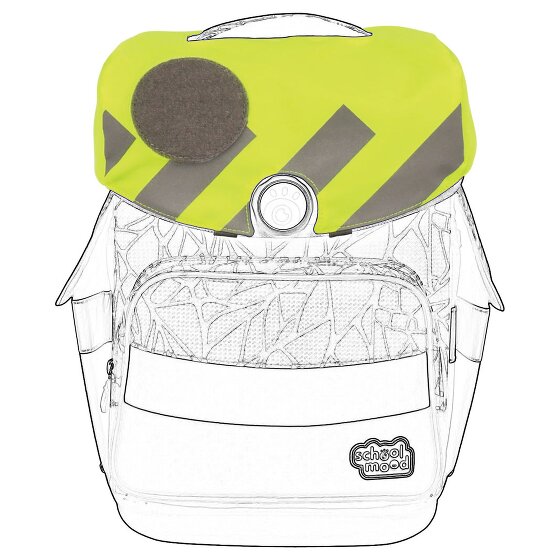 School-Mood NeonCap Timeless Air+ with reflective strip 30 cm