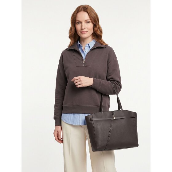 Boss Boss Revers Shopper Bag Genuine Leather 37 cm Laptop compartment