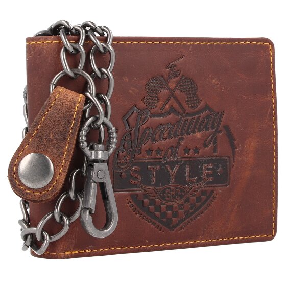 Greenburry Racing Collection Daytona wallet RFID leather 12 cm