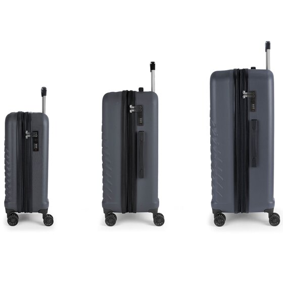 Gabol Journey 4 wheels Suitcase set 3-piece