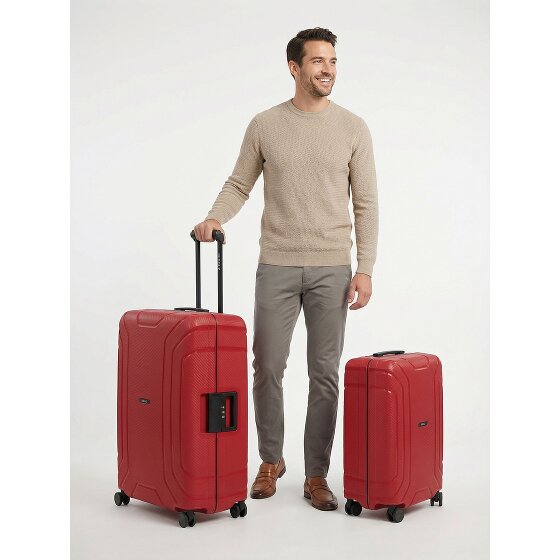 Redolz Essentials 15 4-wheel 15 suitcase set 2 pcs. with three-point closure