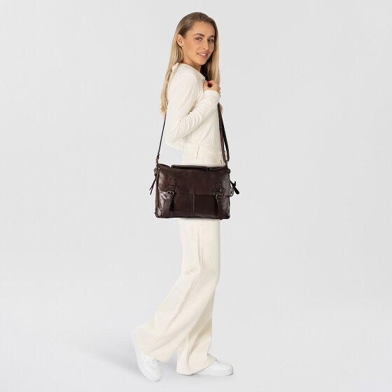 Harbour 2nd Ashton Messenger Leather 25 cm Laptop compartment