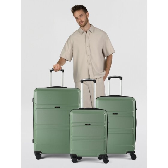 Benzi 5739 4 wheels Suitcase set 3-piece