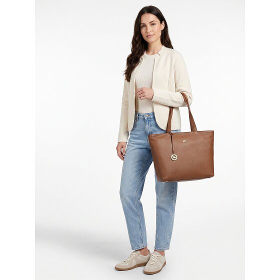 Braun Büffel Hanna Shopper Bag Genuine Leather 43 cm