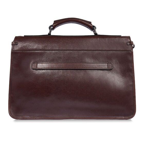 The Bridge Isaia Briefcases Messenger Leather 43 cm Laptop compartment