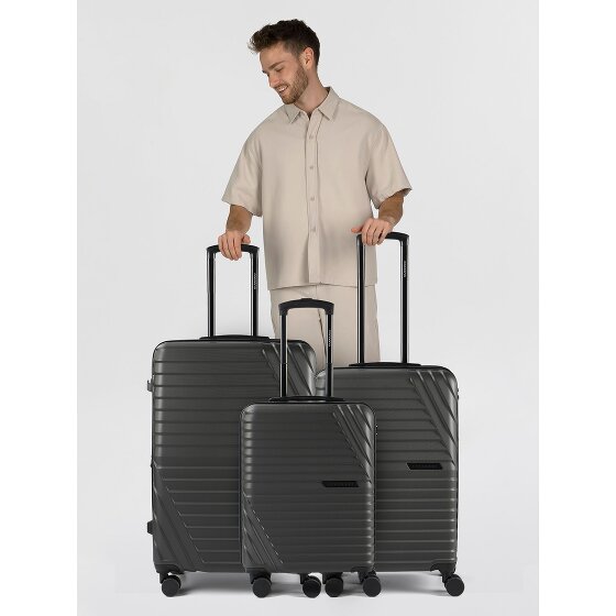 Cocoono Larnaka 4 wheels Suitcase set 3-piece with expansion pleat