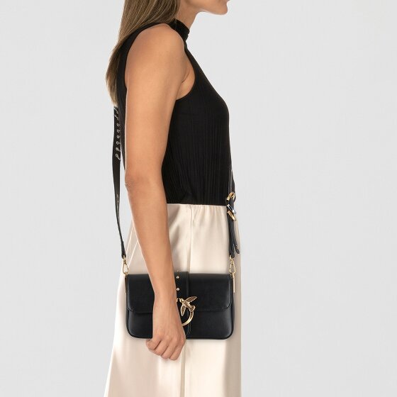 PINKO Love One Shoulder bag Leather 22 cm PINKO Love One Shoulder bag Leather 22 cm