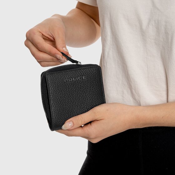 Police Wallet Leather 10 cm