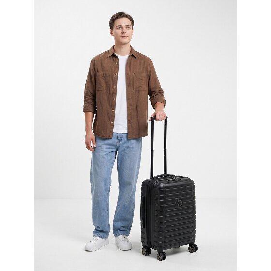 Delsey Paris Shadow 5.0 4 wheels Cabin suitcase 55 cm Expandable