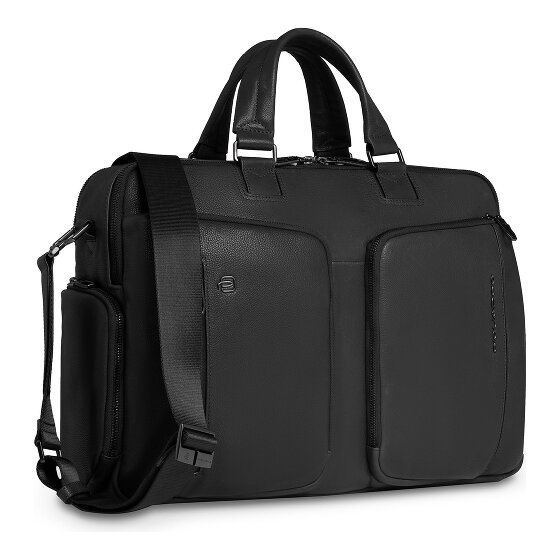 Piquadro Cronus Briefcase Leather 40 cm Laptop compartment